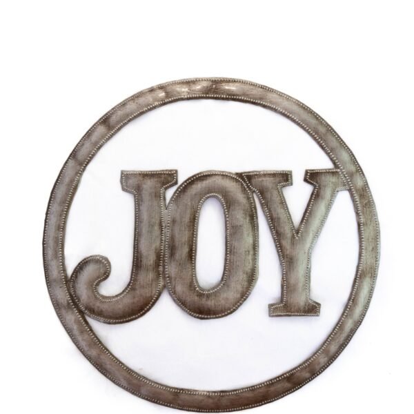 Joy Circle Metal Art