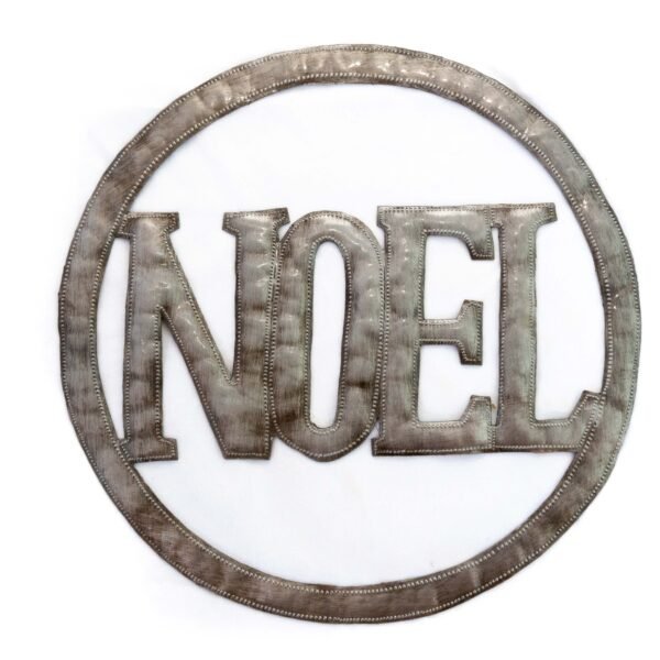 Noel Circle Metal Art